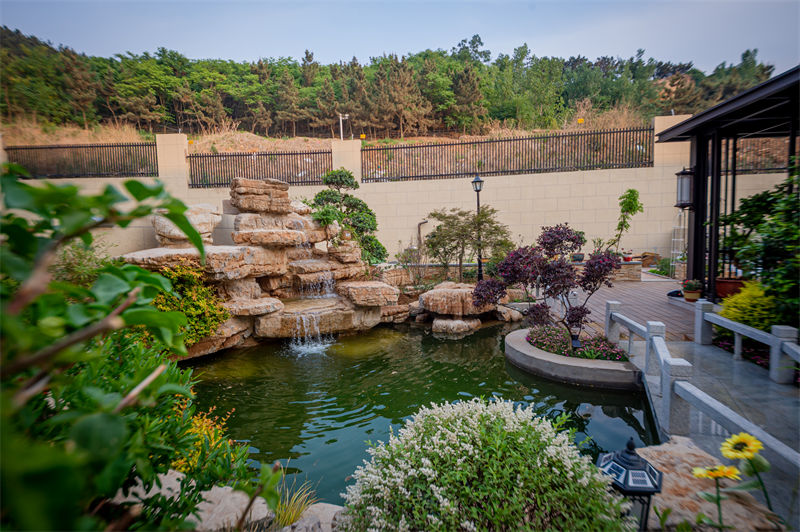 青島別墅景觀設(shè)計(jì)-融創(chuàng)悅山別墅庭院設(shè)計(jì)實(shí)景案例